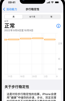 津南iPhone手机维修如何在iPhone开启'步行稳定性通知'