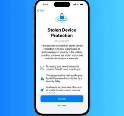 津南苹果授权维修店分享被盗设备保护功能开启方法 