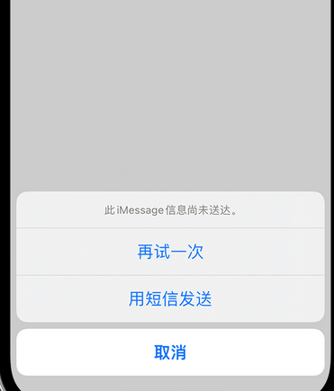 津南apple维修iPhone上无法正常发送iMessage信息