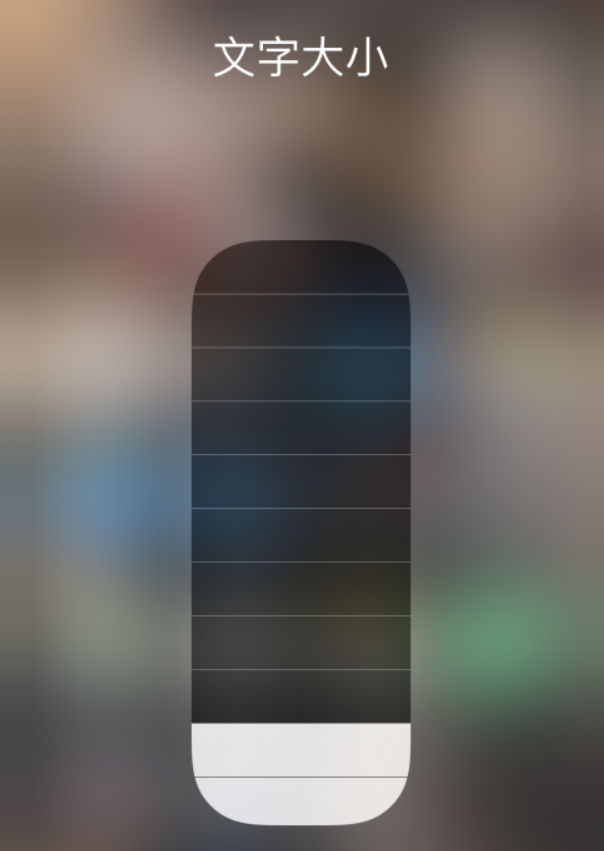 津南苹果手机维修分享小技巧：在 iPhone 控制中心快速调节字体大小 