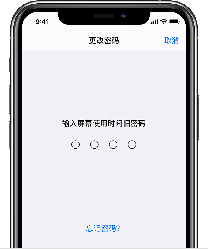 津南苹果手机维修分享iOS 14 忘记屏幕使用时间密码怎么办 